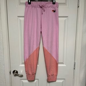Aviator nation two tone sweatpants